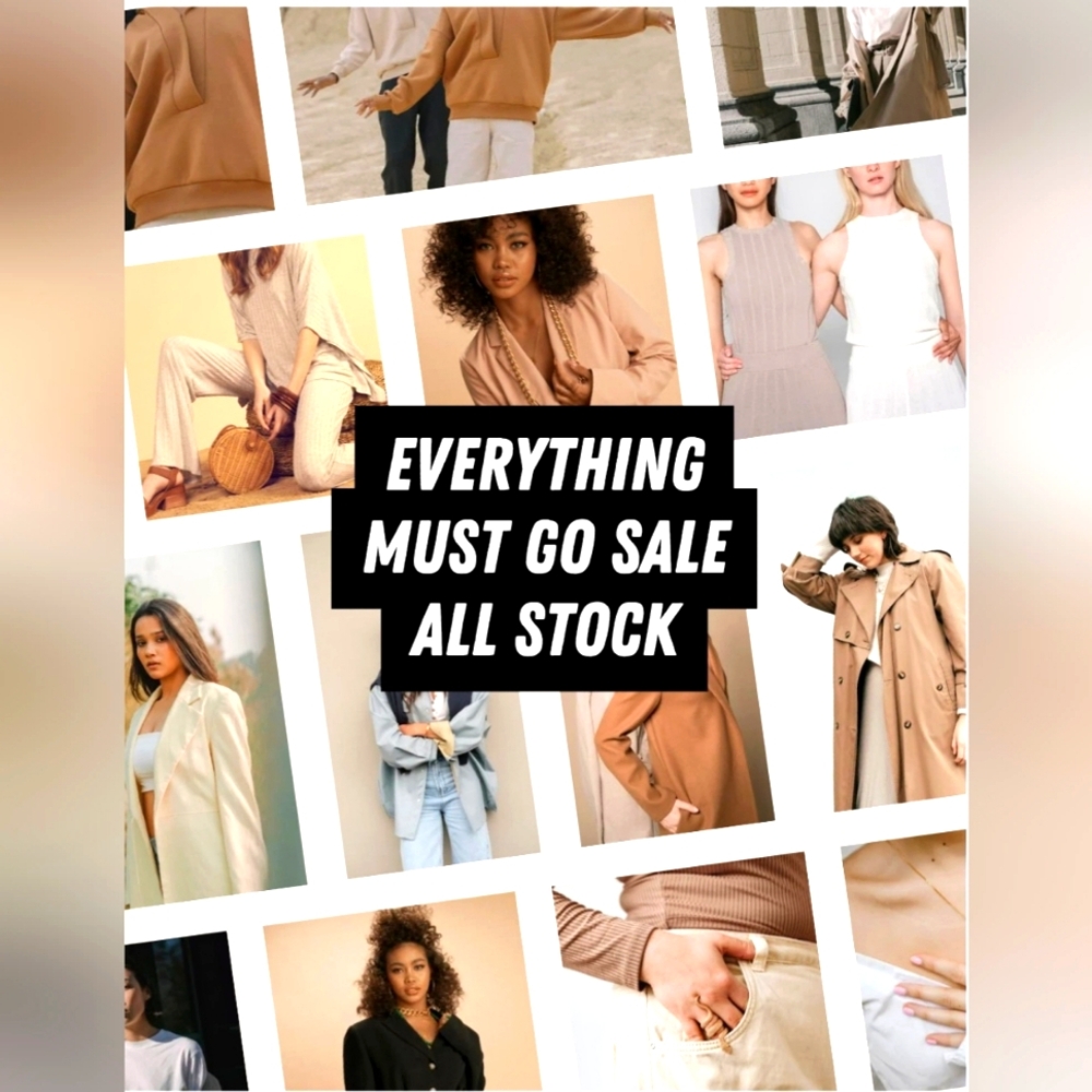 Everything Must Go Sale!!
